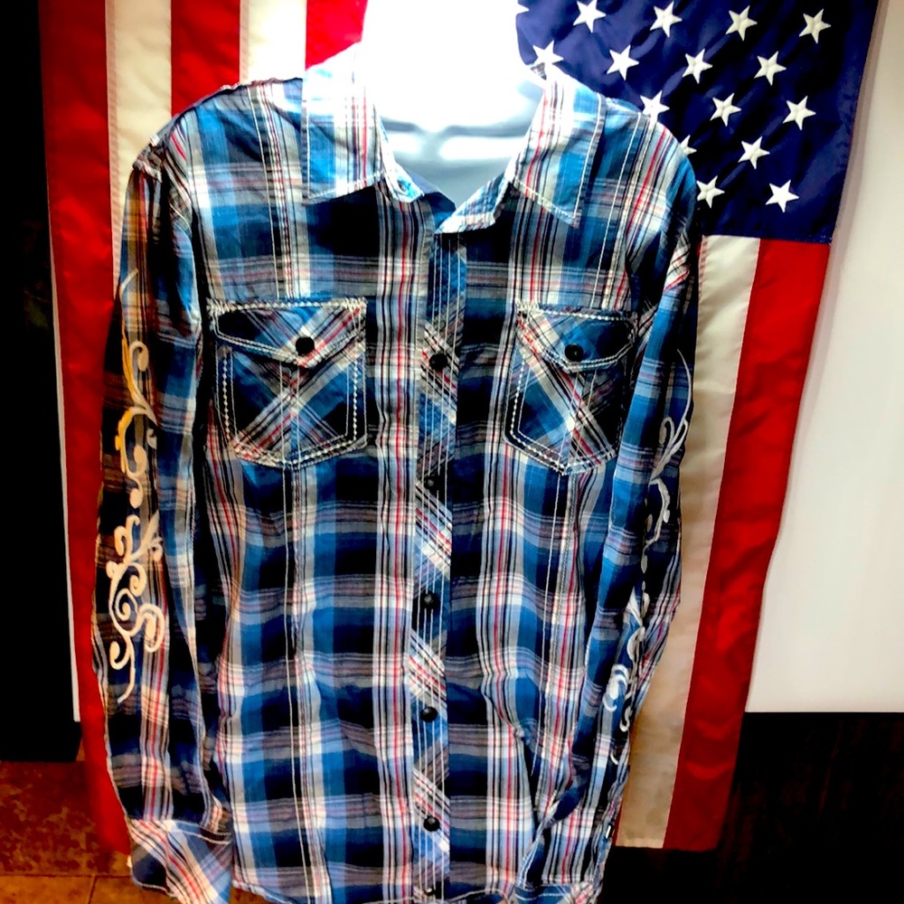 Buckle Black (Black Label) Man shirt XL